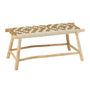 Voir la diapositive 1 : Paris Prix Banc en Bois de Teck  Waverly  100cm Naturel