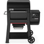 Voir la diapositive 2 : Weber Barbecue pellet Searwood 600 black, sur chariot, surface de cuisson 61 x 45cm, thermostat digital