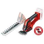 Einhell Cisaille à gazon et taille-buissons sans fil GE-CG 18/100 Li - sans batterie