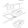 Voir la diapositive 3 : ELECTROLUX Hotte visière 60cm 272m3/h gris - efu216s