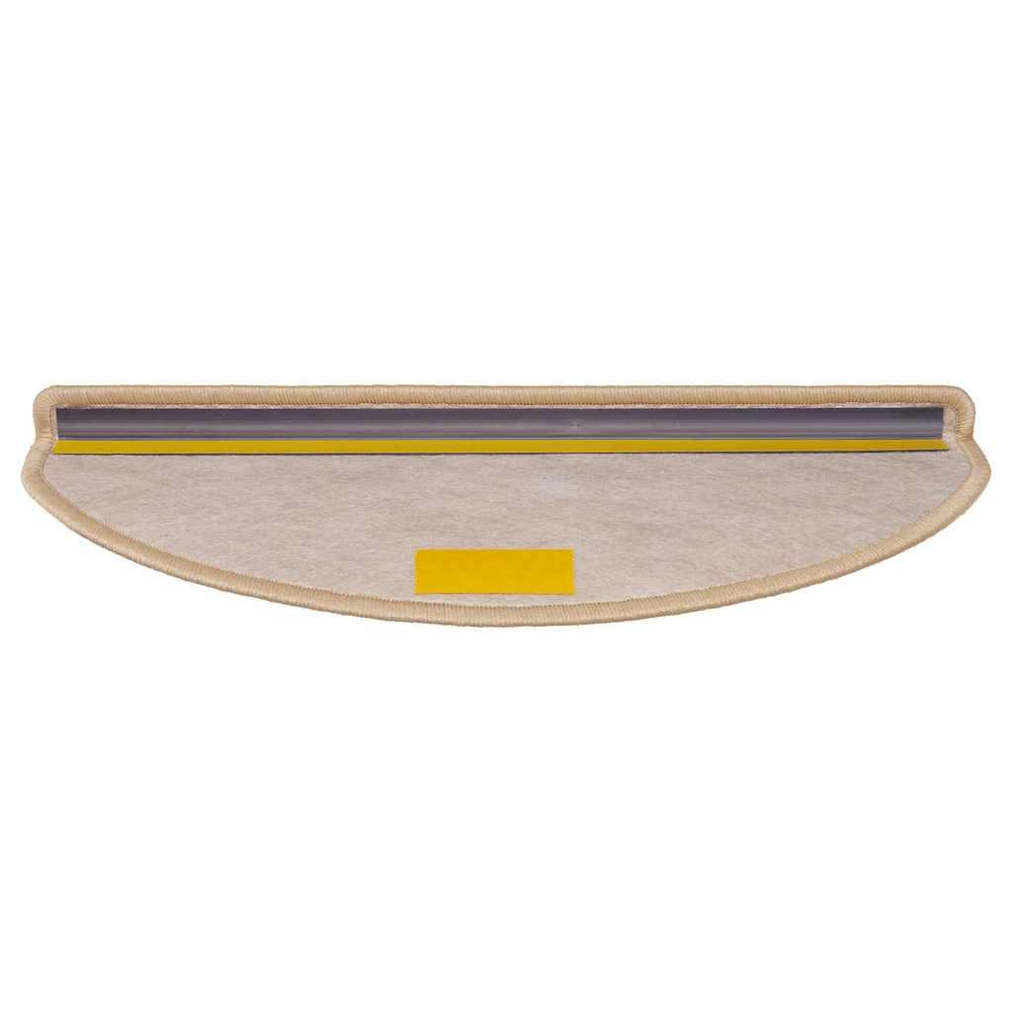 Voir la diapositive 4 : VIDAXL Tapis d'escalier autocollants 30 pcs 65x21x4 cm beige clair