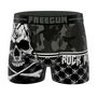 Voir la diapositive 6 : FREEGUN Lot de 4 boxers homme Rock Da Summer