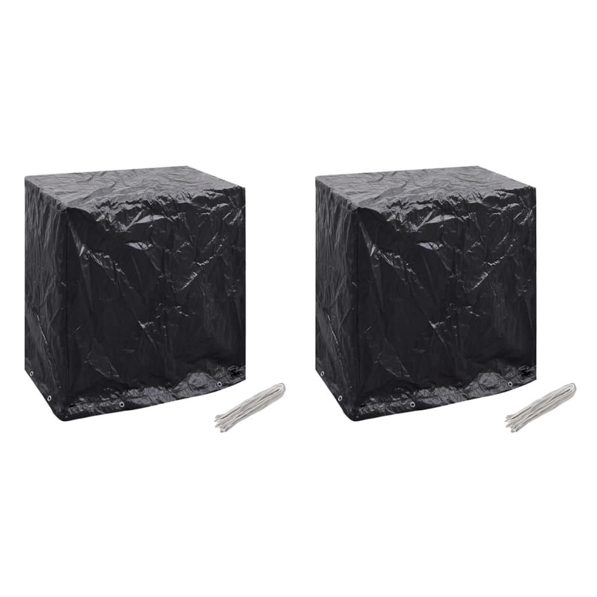Voir la diapositive 1 : VIDAXL Housses de salon de jardin 2pcs Table de ping-pong 160x55x182cm