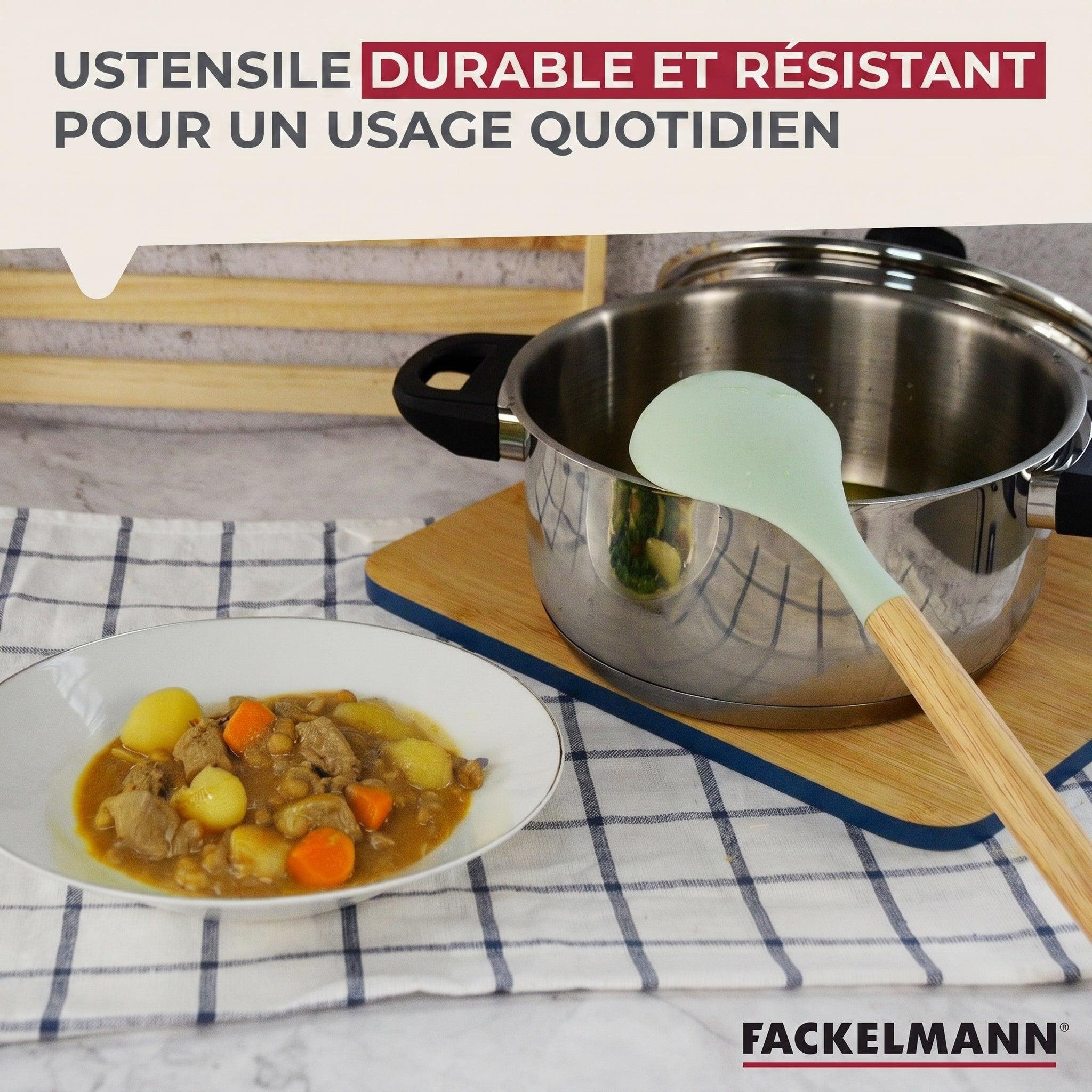 Voir la diapositive 6 : Fackelmann Cuillère à servir vert fackelmann ocean