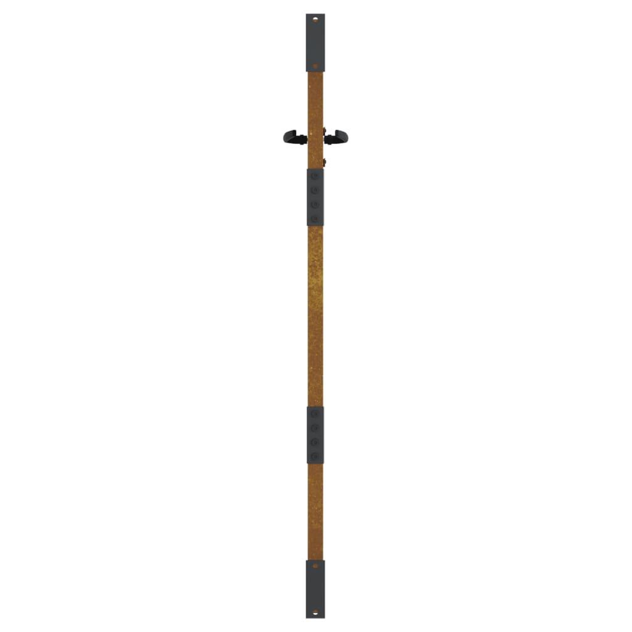 Voir la diapositive 5 : VIDAXL Portail de jardin 85x125 cm acier corten conception d'herbe