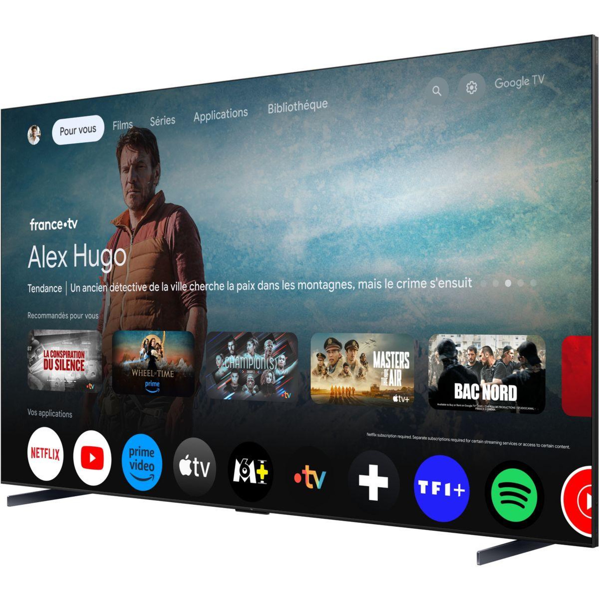 Voir la diapositive 2 : TCL Tv mini led 115c7k (2025) 115  (291 cm)