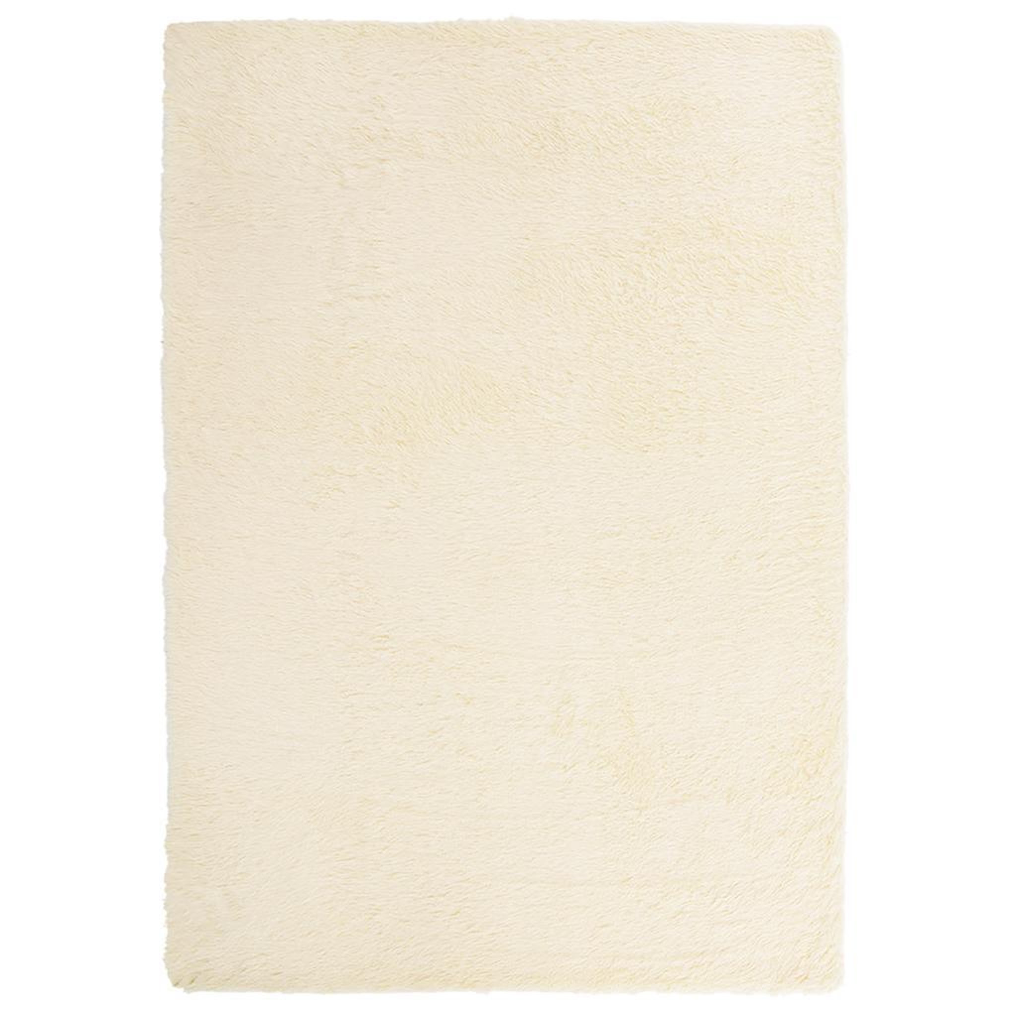 Voir la diapositive 2 : VIDAXL Tapis shaggy a poils longs NAVARRA creme 240x340 cm polyester