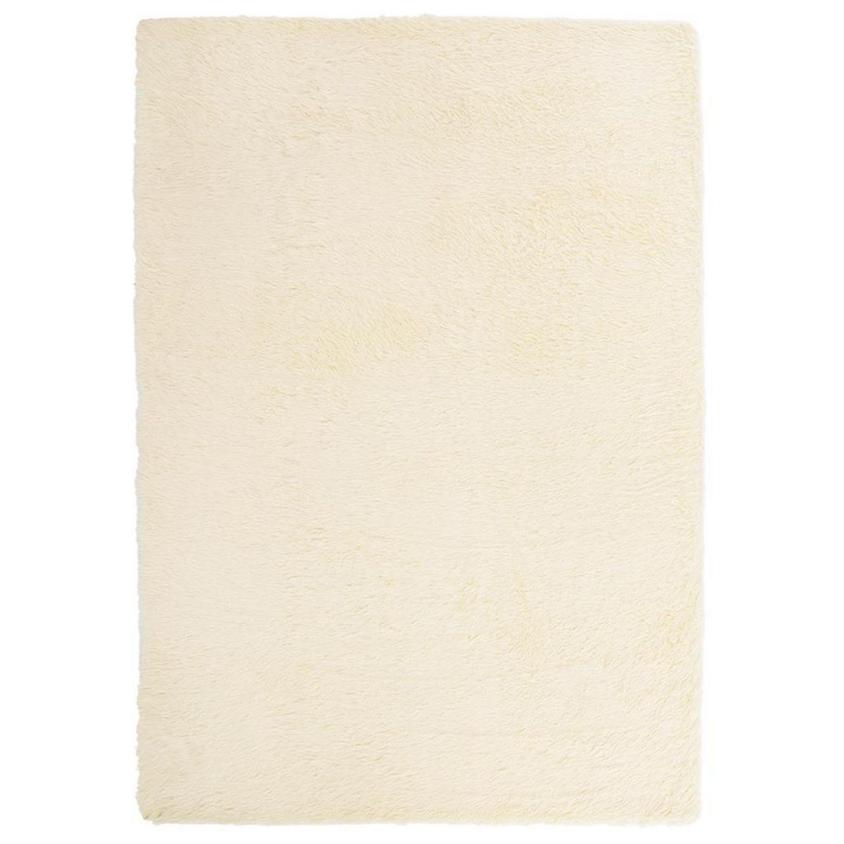 VIDAXL Tapis shaggy a poils longs NAVARRA creme 240x340 cm polyester