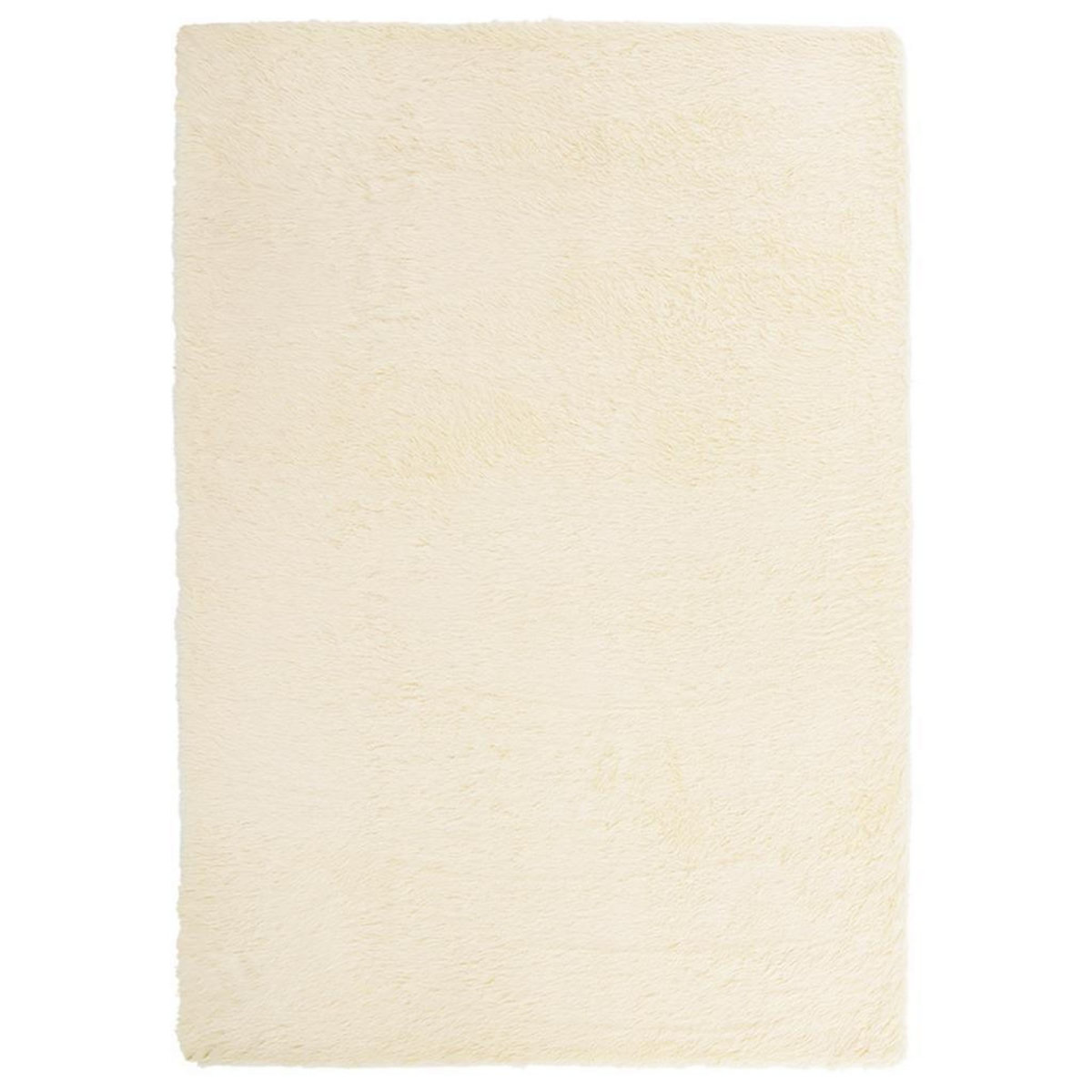VIDAXL Tapis shaggy a poils longs NAVARRA creme 240x340 cm polyester