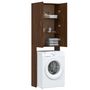 Voir la diapositive 5 : VIDAXL Meuble pour machine a laver Chene marron 64x25,5x190 cm