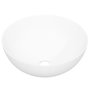 Voir la diapositive 4 : VIDAXL Lavabo blanc 36x15 cm ceramique rond