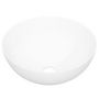 Voir la diapositive 4 : VIDAXL Lavabo blanc 36x15 cm ceramique rond