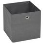 Voir la diapositive 5 : VIDAXL Boîte de rangement 4 pcs Tissu non-tisse 32x32x32 cm Gris