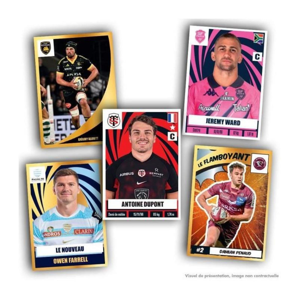 Panini Starter Pack - PANINI - Rugby Top 14 2024-2025 - Album - 2 pochettes - 2 offertes