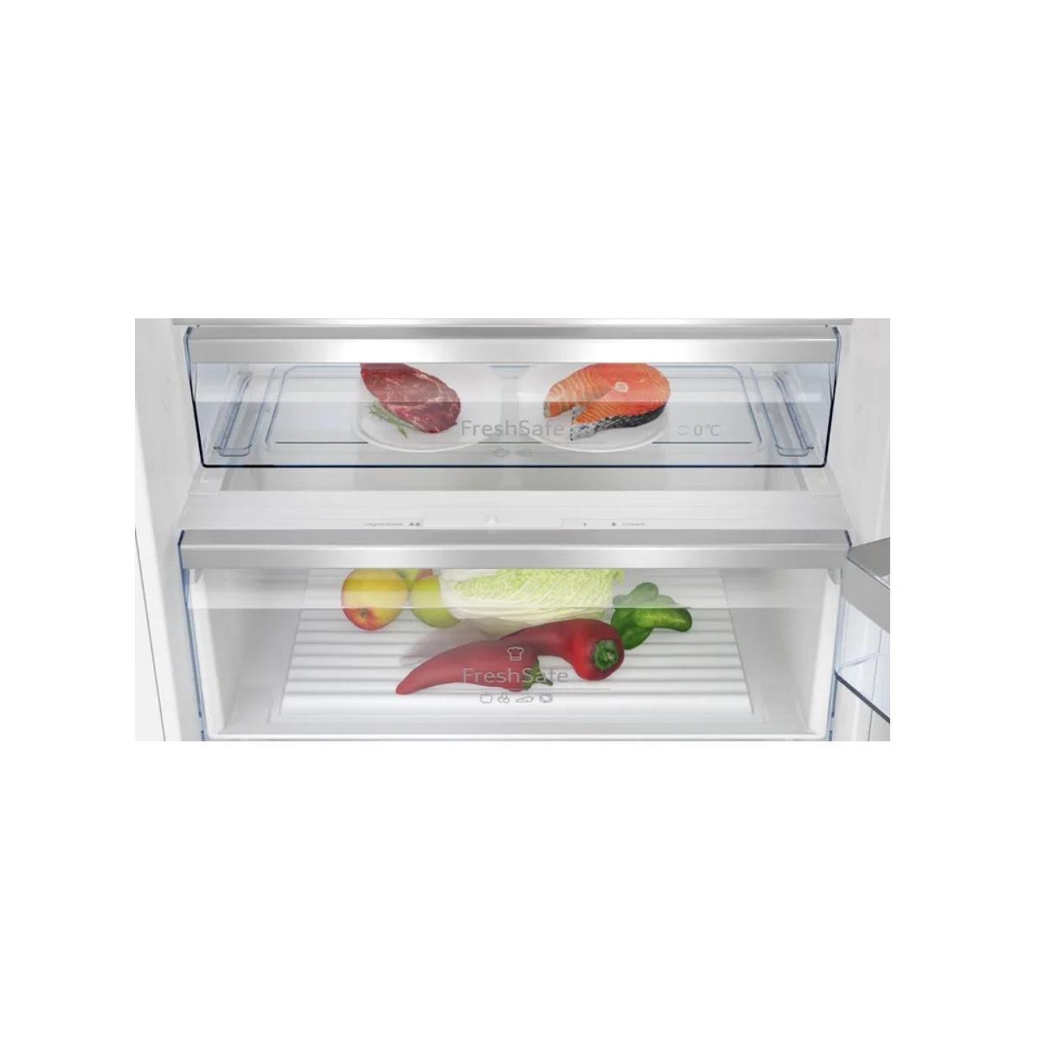 Voir la diapositive 4 : Neff Réfrigérateur combiné intégrable 383l - kb7962fe0