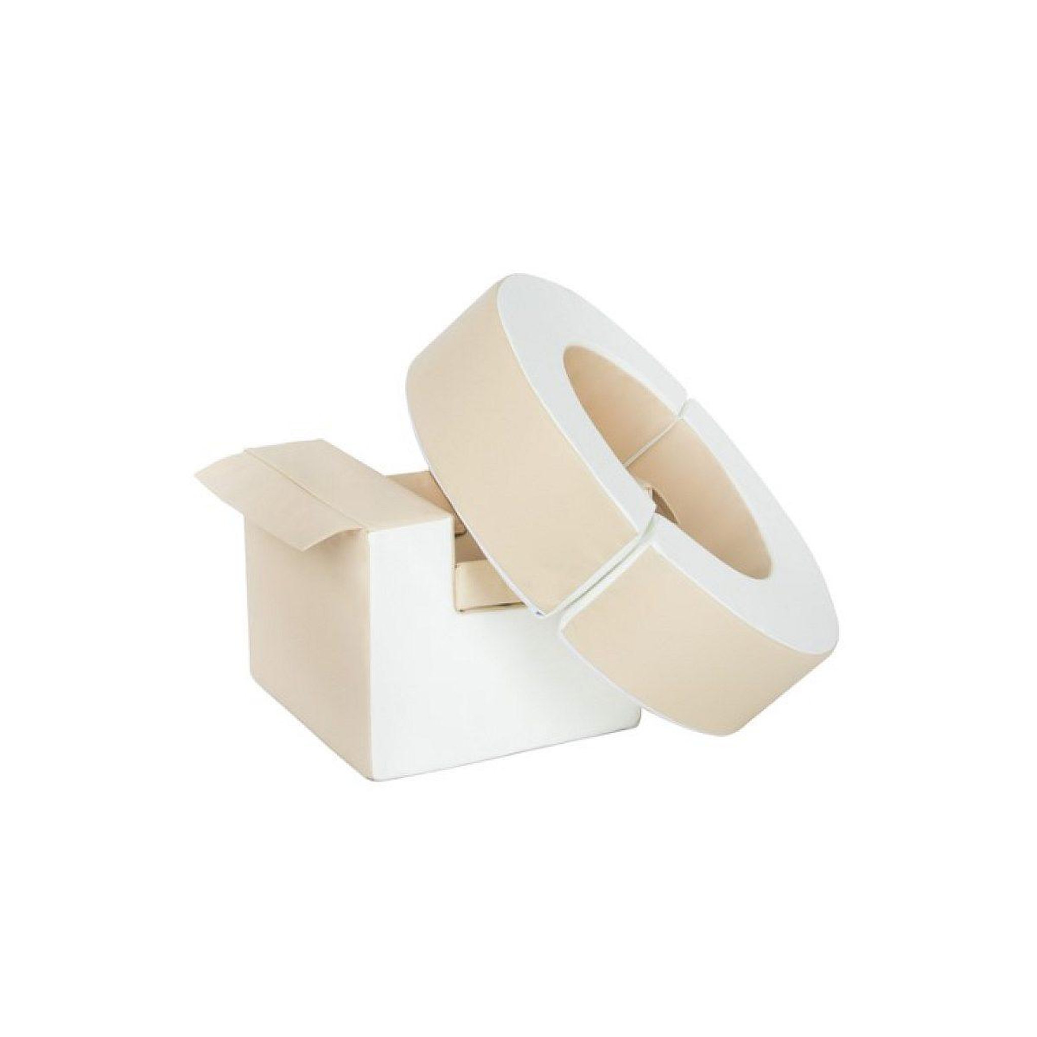 Voir la diapositive 3 : VELINDA Ensemble de cerceaux 3 blocs blanc cappuccino