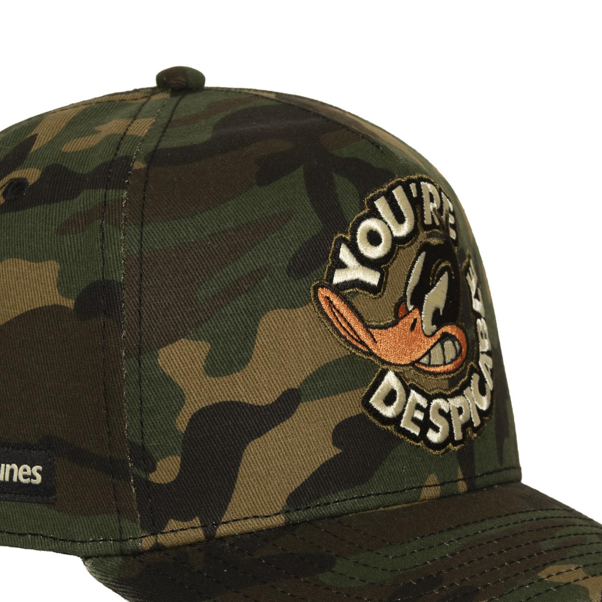 Voir la diapositive 3 : CAPSLAB Casquette trucker premium broderie effet usé looney tunes despicable