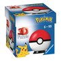 RAVENSBURGER Puzzles 3D Ball 54 pièces : Pokémon : Poké Ball