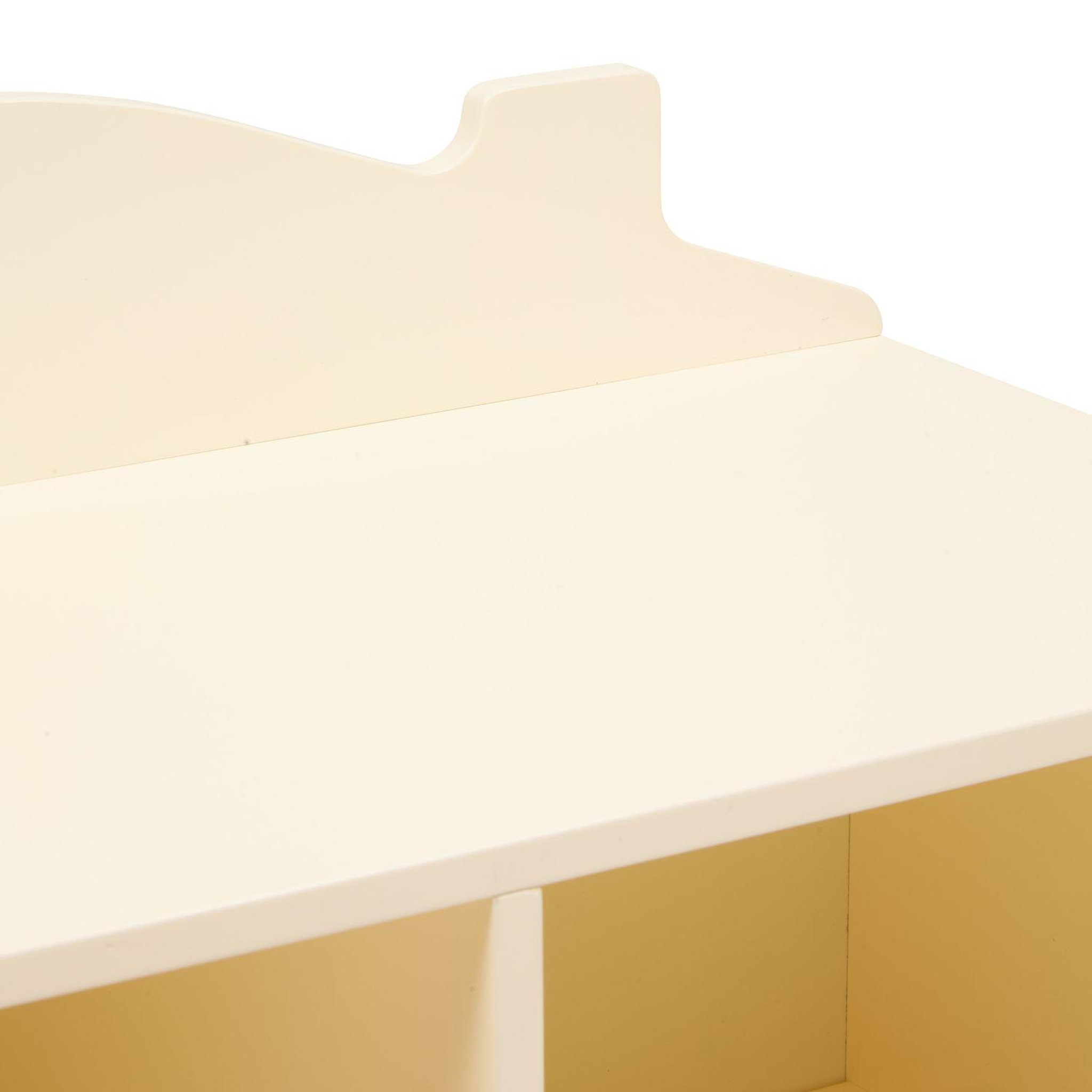 Voir la diapositive 5 : ATMOSPHERA Bibliothèque enfant 2 portes et 4 niches bouli - beige