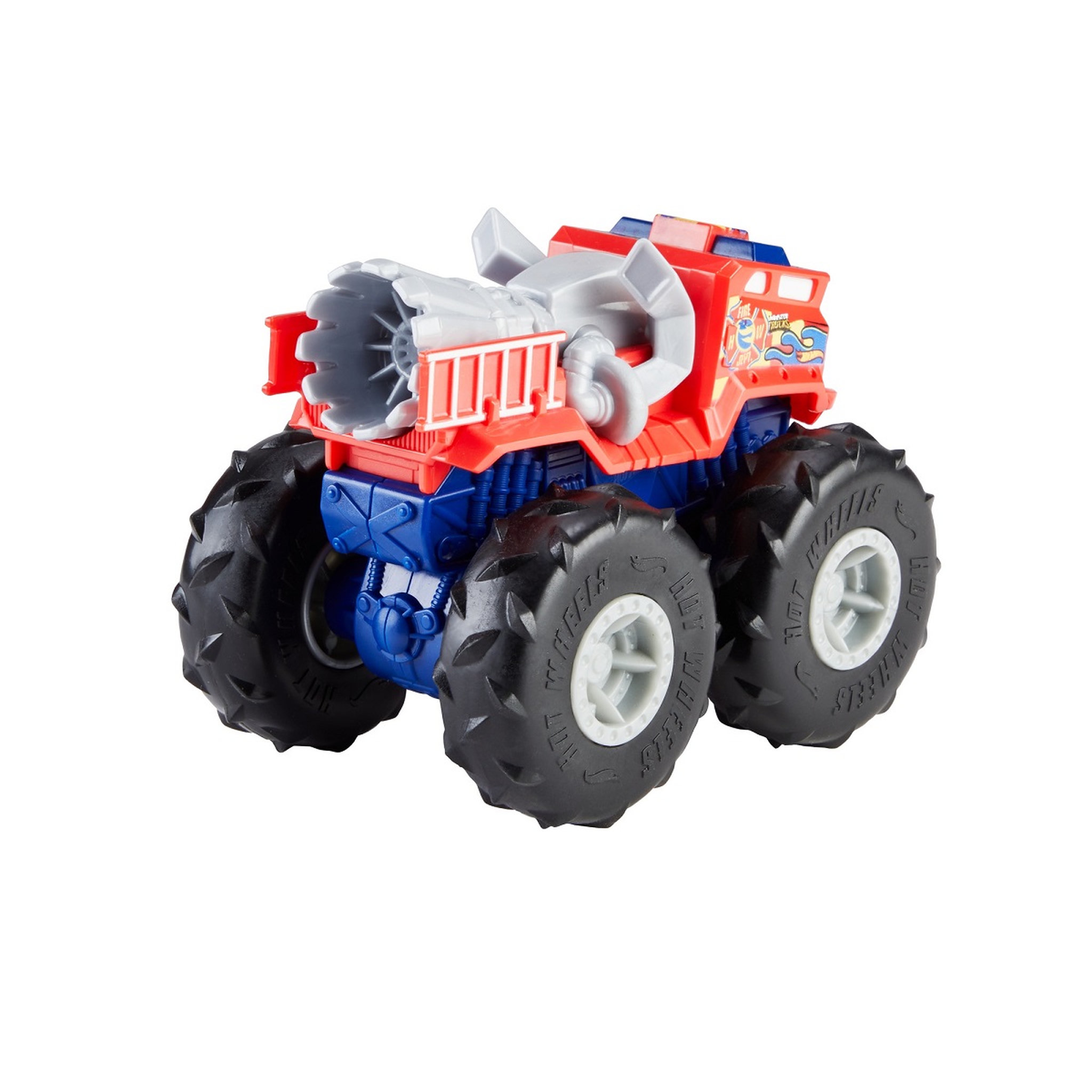 Voir la diapositive 3 : MATTEL Hot Wheels - Véhicule Monster Trucks 1/43 - 5 alarm