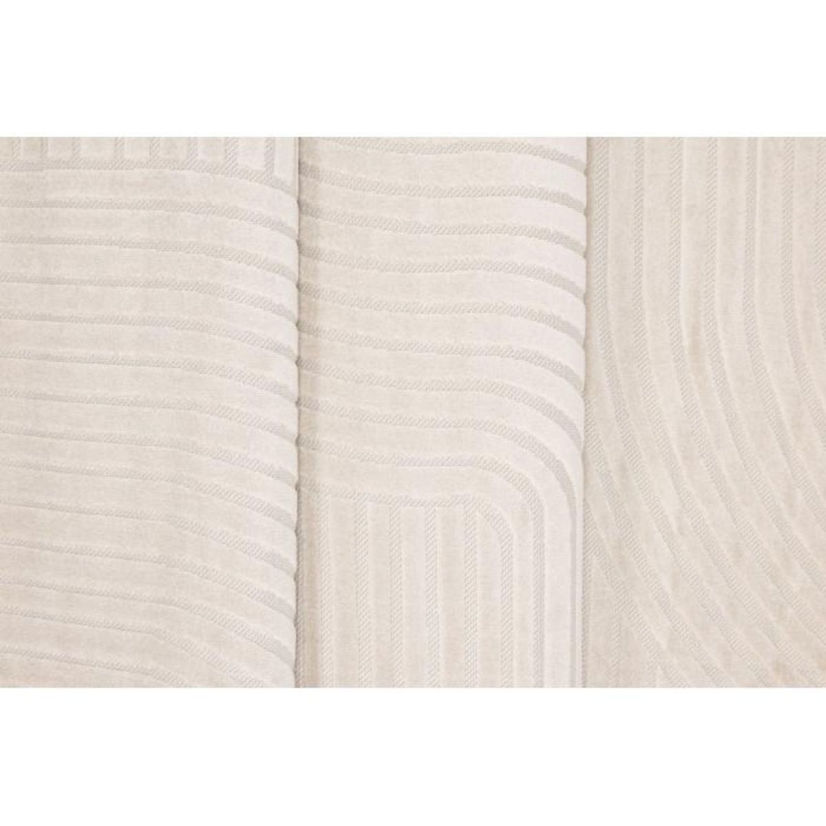 Paris Prix Tapis Déco Ovale  Vince Solar  240x340cm Blanc