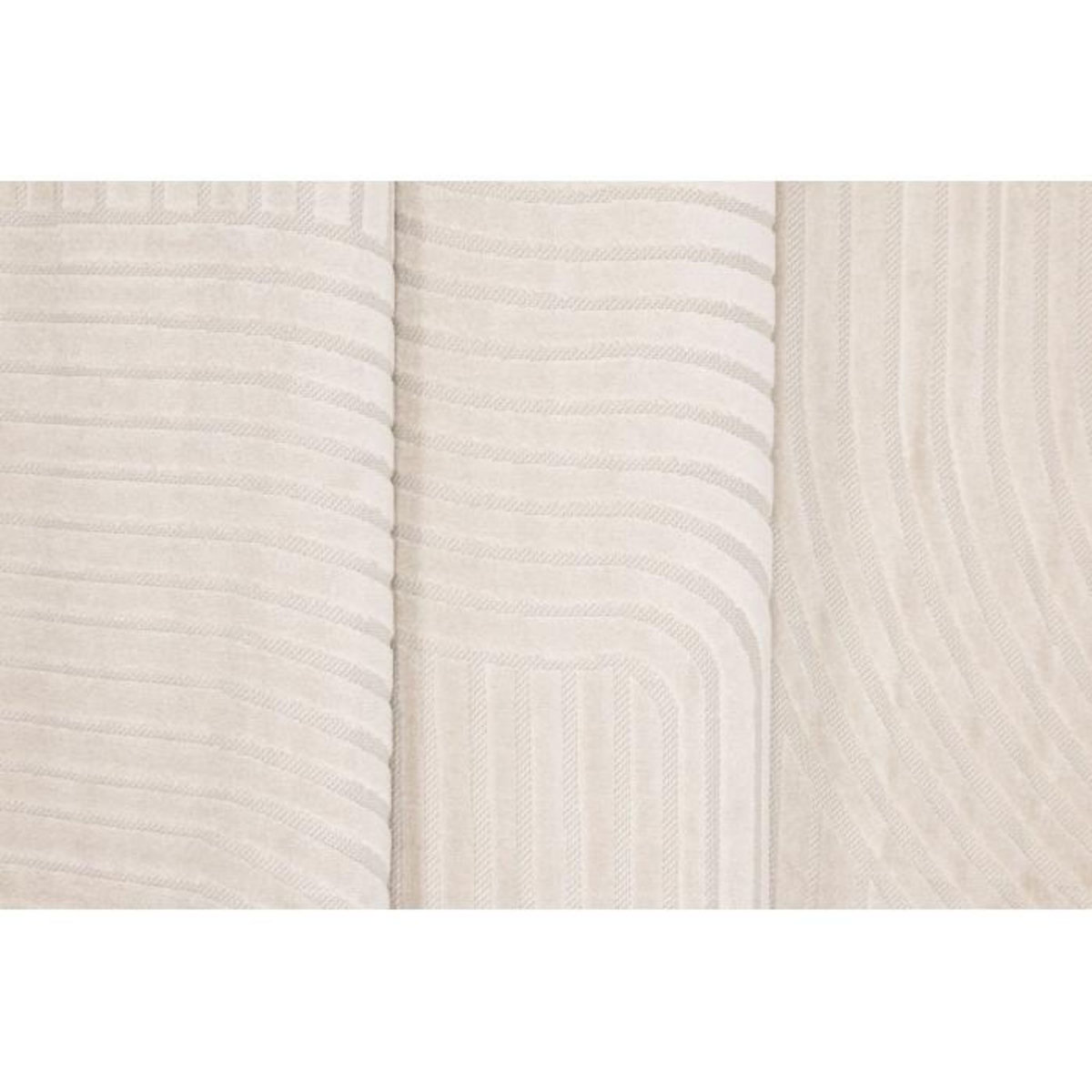 Paris Prix Tapis Déco Ovale  Vince Solar  240x340cm Blanc