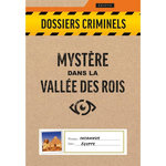 Asmodee Jeu d enquête Asmodee Dossiers Criminels Mystère dans la Vallée des Rois