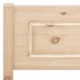Voir la diapositive 5 : VIDAXL Cadre de lit sans matelas bois de pin massif 90x200 cm