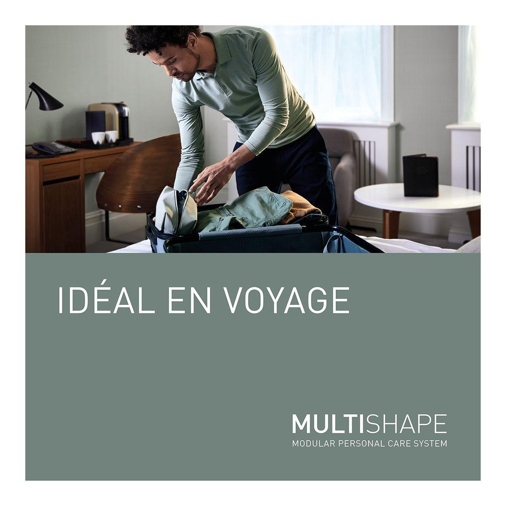 Voir la diapositive 5 : PANASONIC Tondeuse multi usages multishape er-ckl2-a301, molette réglable, 58 hauteurs de coupe, précision 0,5 mm, autonomie 70 mn
