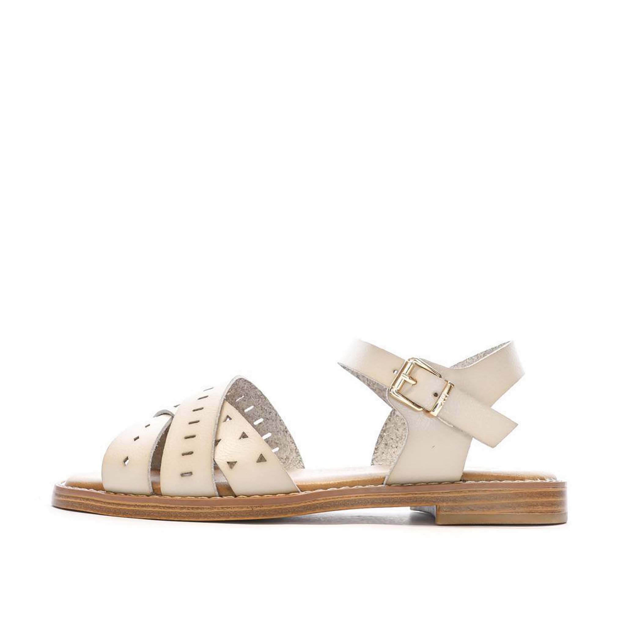 Voir la diapositive 1 : XTI Sandales Blanc/Beige Femme Xti 143868