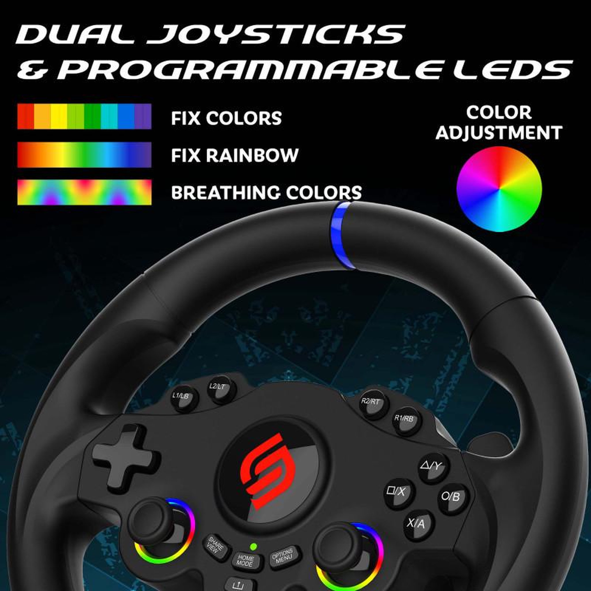 Voir la diapositive 4 : Subsonic 220 rs-5 volant ps5 et pc