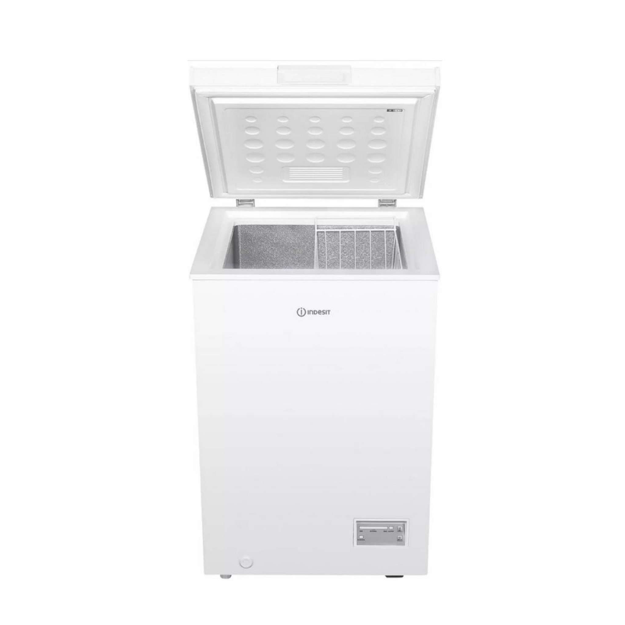 Voir la diapositive 3 : Indesit Congélateur coffre 54.5cm 98l - incf984e