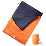Voir la diapositive 1 : VIDAXL Sac de couchage double et oreillers adultes camping 3 4 saisons