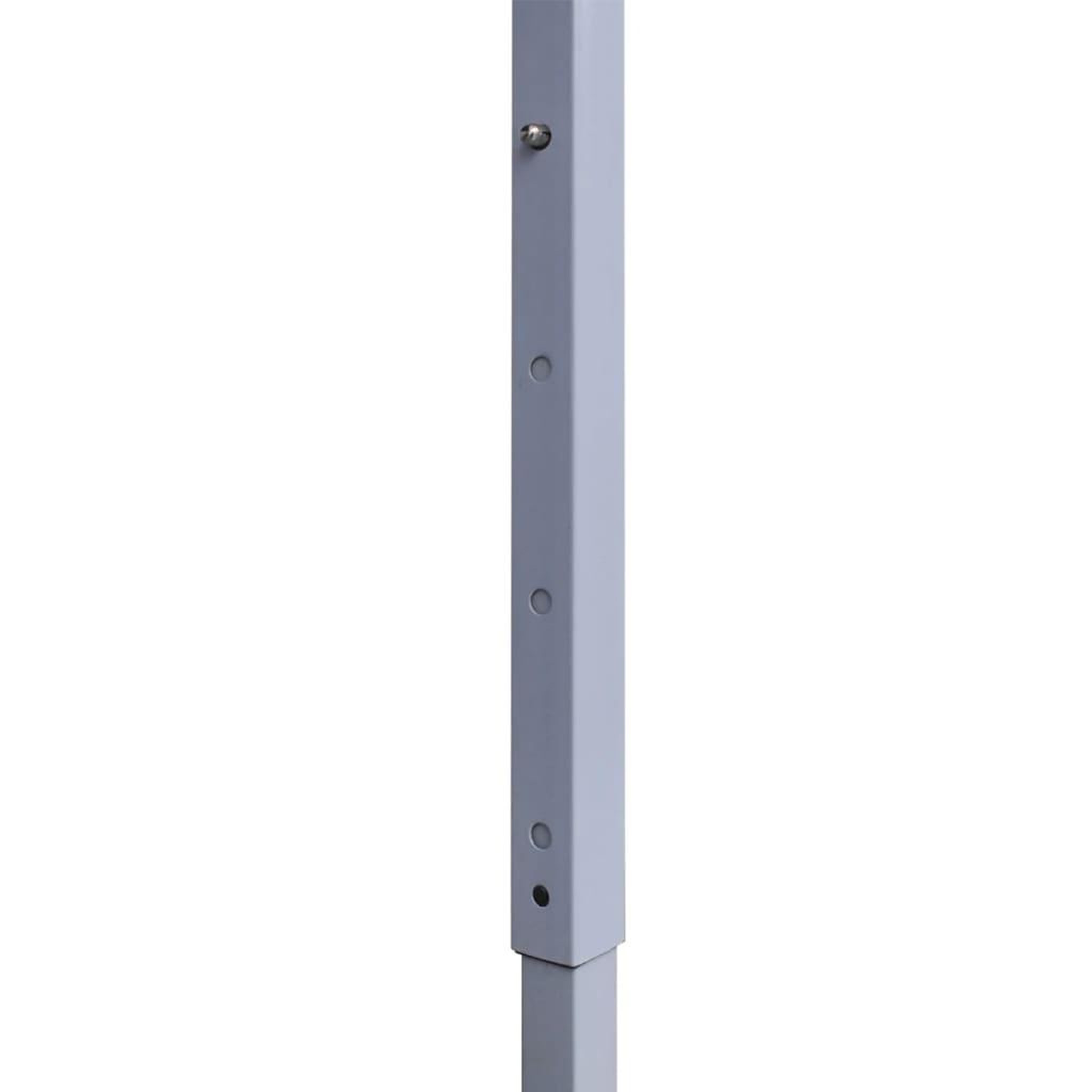 Voir la diapositive 4 : VIDAXL Tente de reception pliable professionnelle 2x2 m Acier Creme