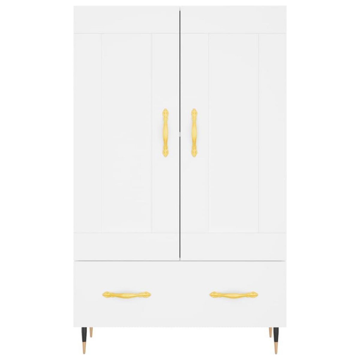 VIDAXL Buffet haut blanc 69,5x31x115 cm bois d'ingenierie