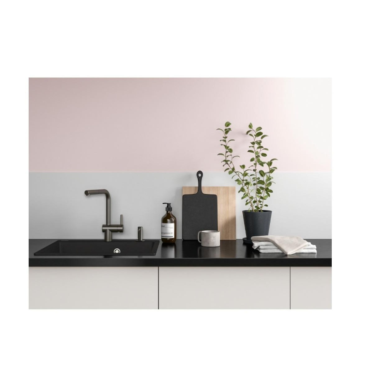 franke Mitigeur avec douchette anthracite - 911214SBVL