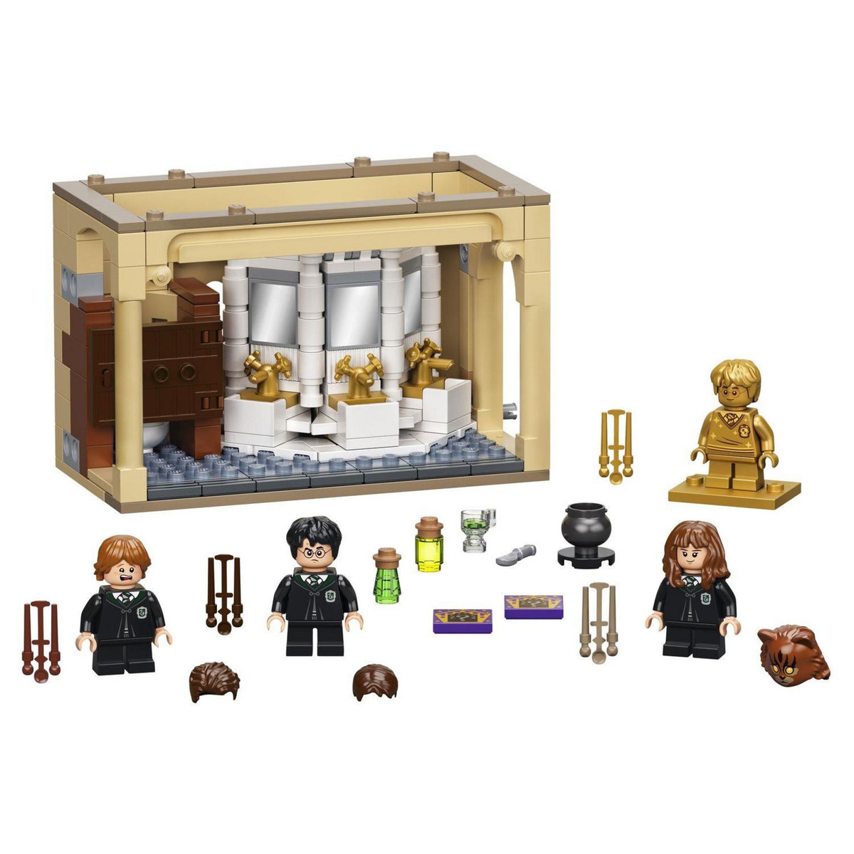 LEGO Harry Potter 76386 - Poudlard : l&rsquo;erreur de la potion Polynectar, Jouet