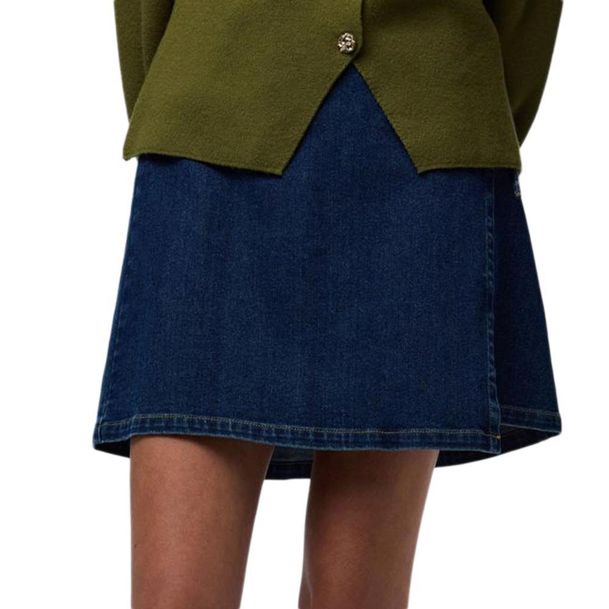 Pieces Jupe en jean  Femme Pieces Flora