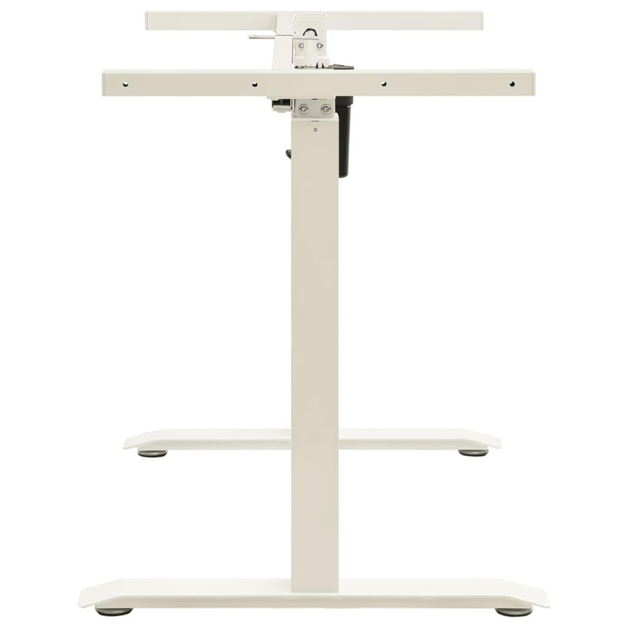 Voir la diapositive 5 : VIDAXL Cadre de bureau motorise electrique reglable en hauteur Blanc