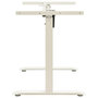 Voir la diapositive 5 : VIDAXL Cadre de bureau motorise electrique reglable en hauteur Blanc