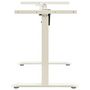 Voir la diapositive 5 : VIDAXL Cadre de bureau motorise electrique reglable en hauteur Blanc