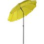 Voir la diapositive 3 : FAVEX Parasol droit diam 2 m citron ELENA
