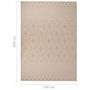 Voir la diapositive 6 : VIDAXL Tapis a tissage plat d'exterieur 140x200 cm Rayures brunes