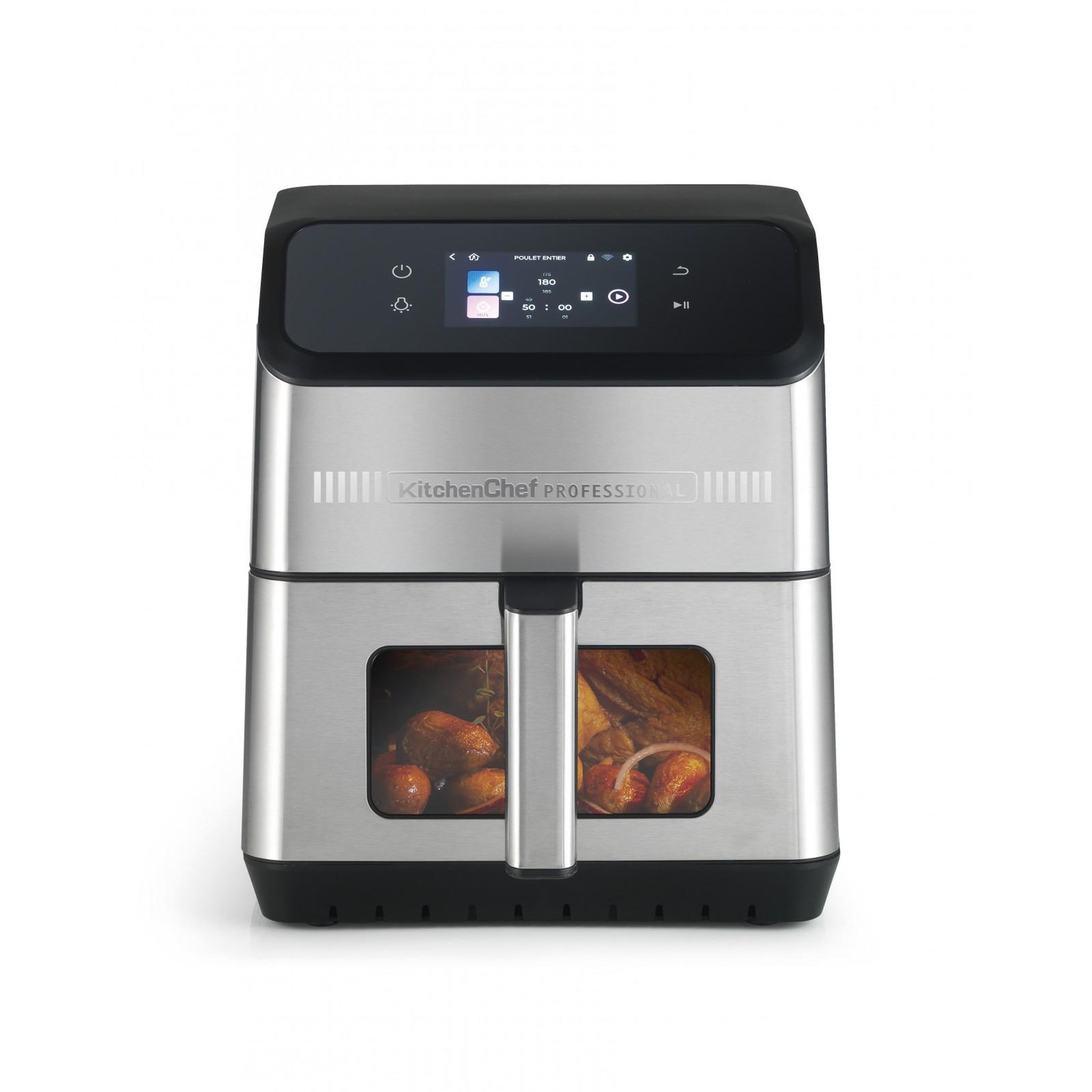 Voir la diapositive 4 : Kitchen chef Friteuse air fryer 7l connectée +220 recettes incluses - wifry-chef