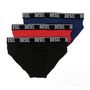 Voir la diapositive 2 : DIESEL x3 Slips Noir/ Homme Diesel RSFAC