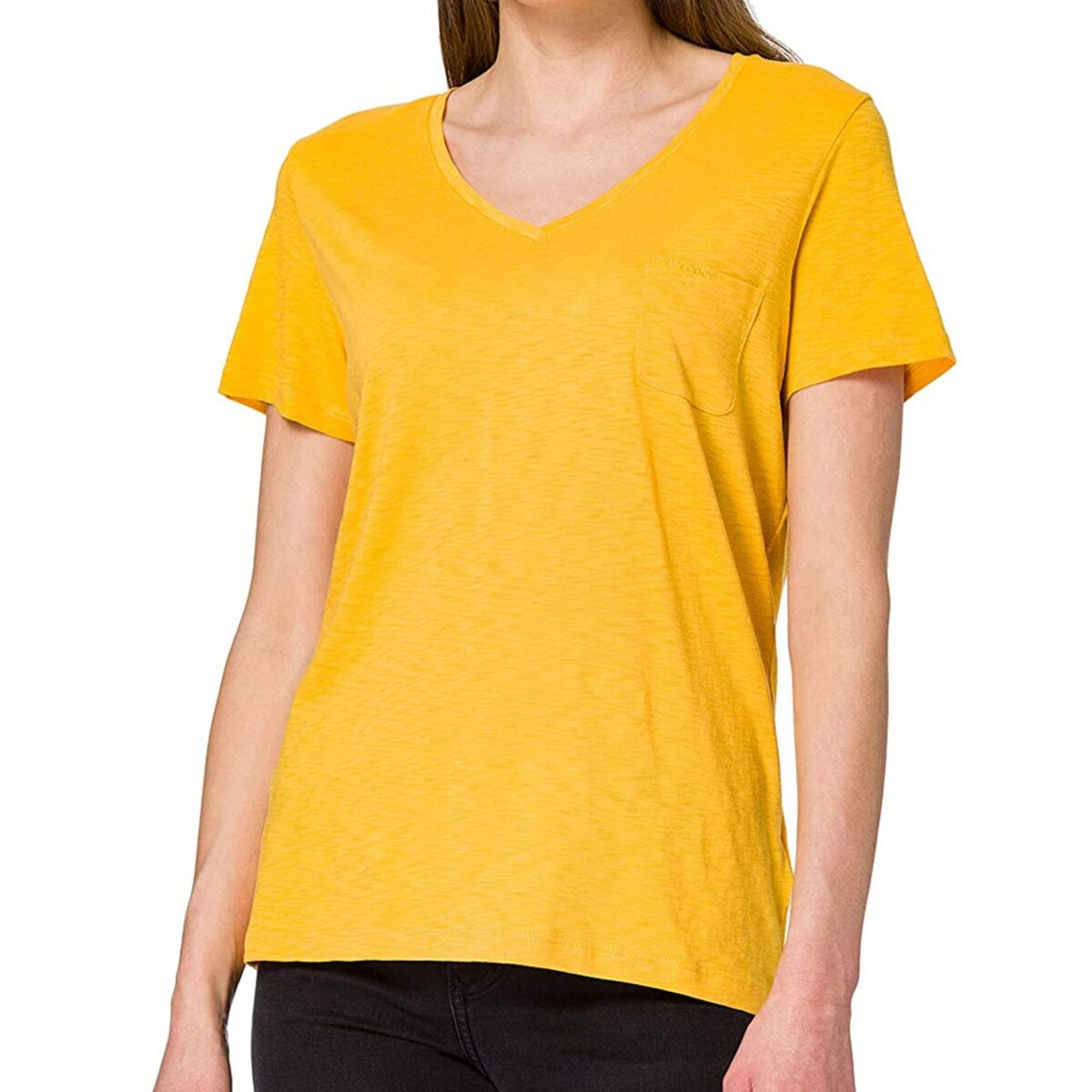 SUPERDRY T shirt Jaune Femme Superdry Pocket pas cher Auchan