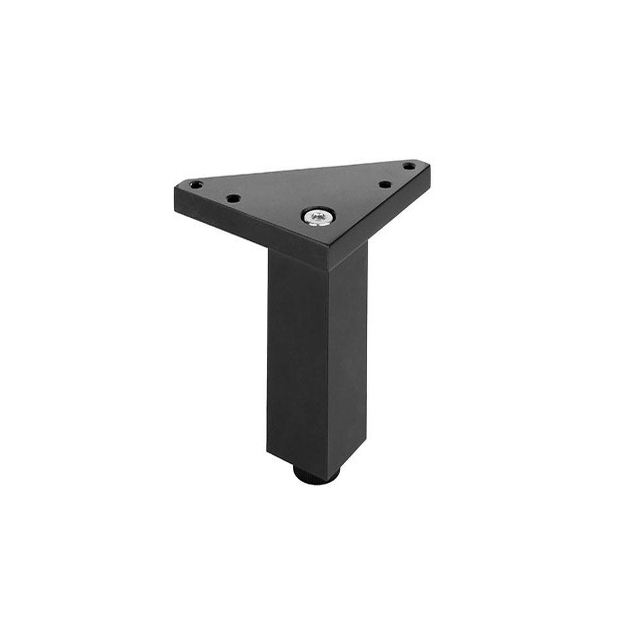 CENTRALE BRICO Pied de meuble fa002 75mm noir mat