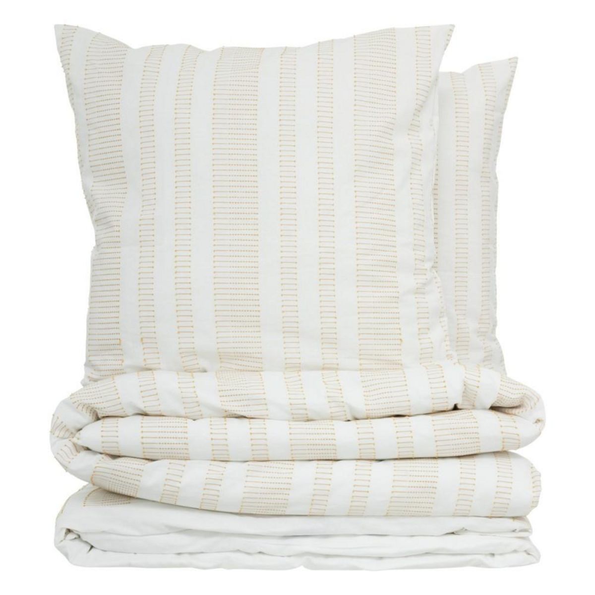 ATMOSPHERA Housse de couette 240x220 + 2 taies coton ISAO