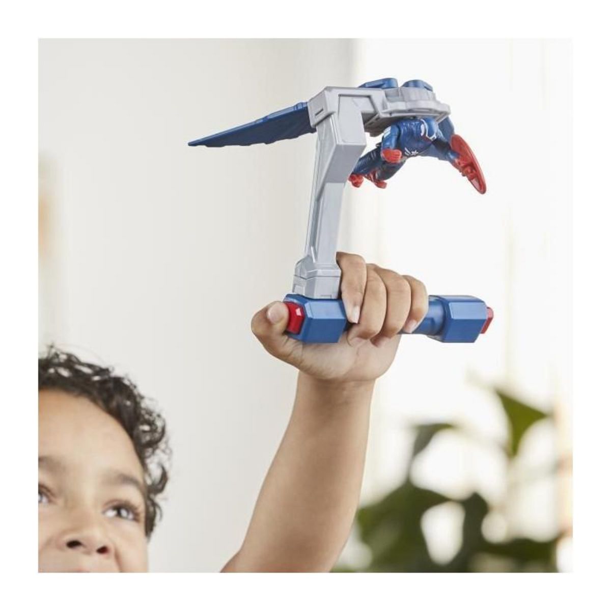 HASBRO Figurine Captain America Commandes de vol, Marvel Epic Hero Series Captain America: Brave New World, des 4 ans