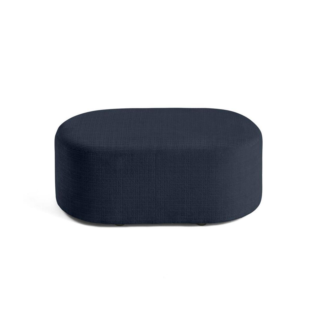 BEST MOBILIER Miro - pouf en velours texturé